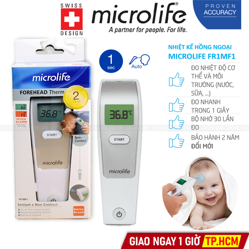 Nhiệt Kế Hồng Ngoại Microlife FR1MF1
