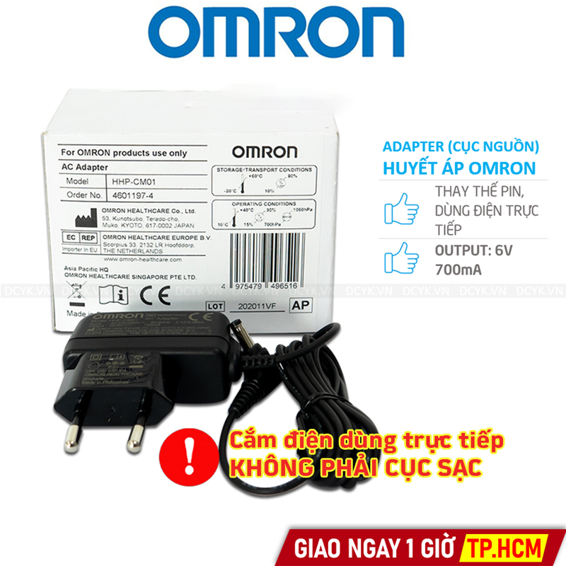 Bộ Đổi Điện Máy Huyết Áp Omron (Hàng Công Ty)