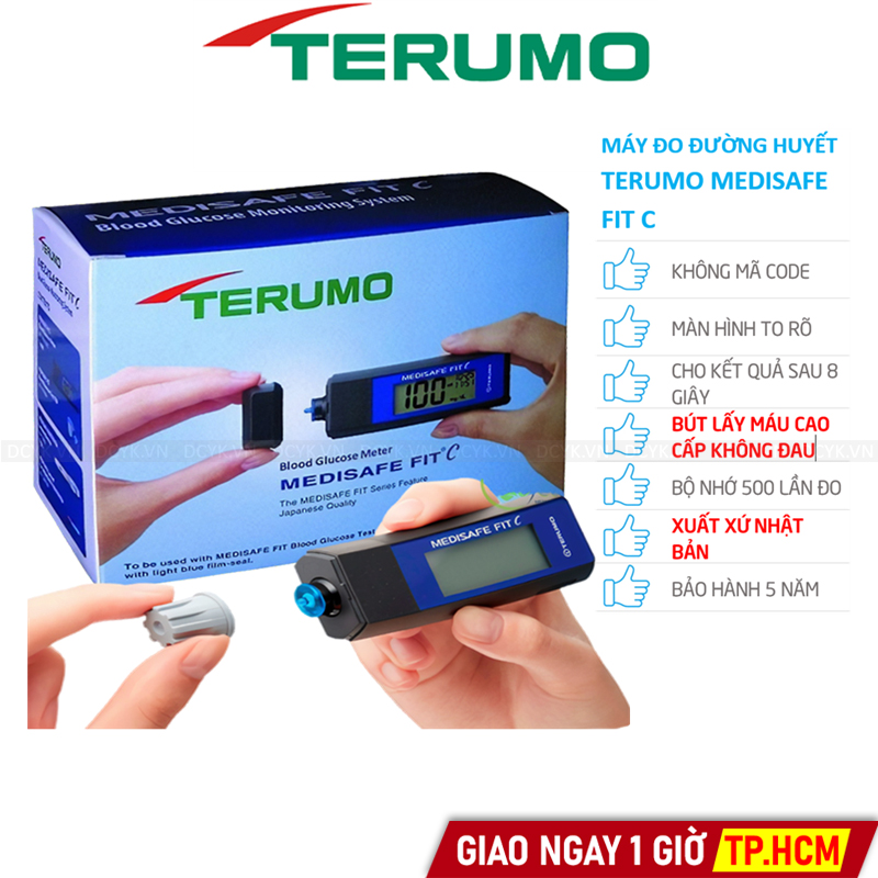 Máy Đo Đường Huyết Terumo Medisafe Fit C