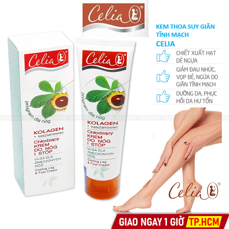 Kem Thoa Suy Giãn Tĩnh Mạch Celia