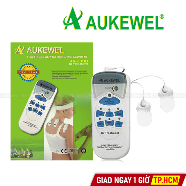Máy Massage Xung Điện Aukewel AK-2000 (4 Miếng Dán)