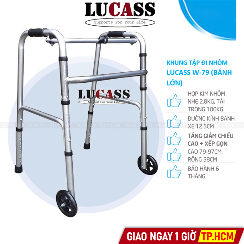 Khung Tập Đi 2 Bánh Lớn Lucass VK179 - Mã cũ: W-79 (W79)