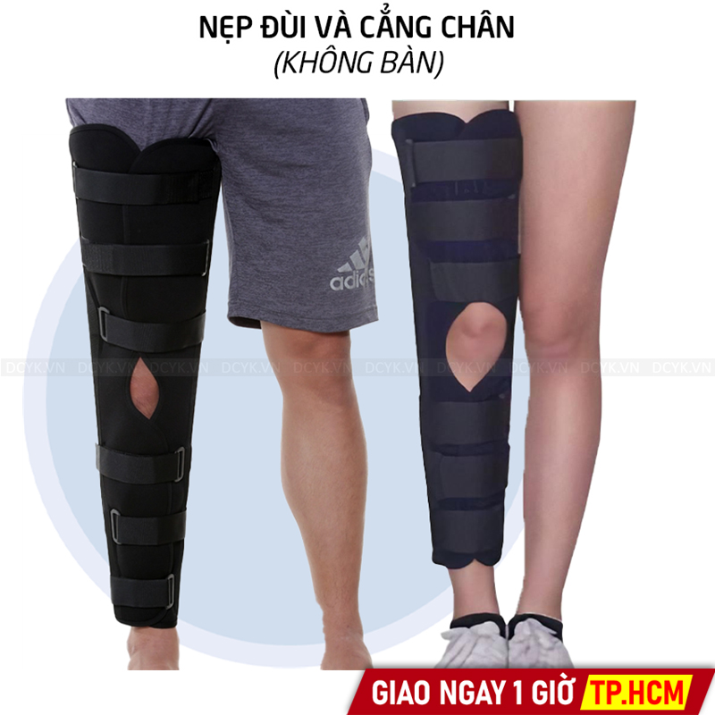 Nẹp Chân Tới Đùi Không Bàn Ty Sport