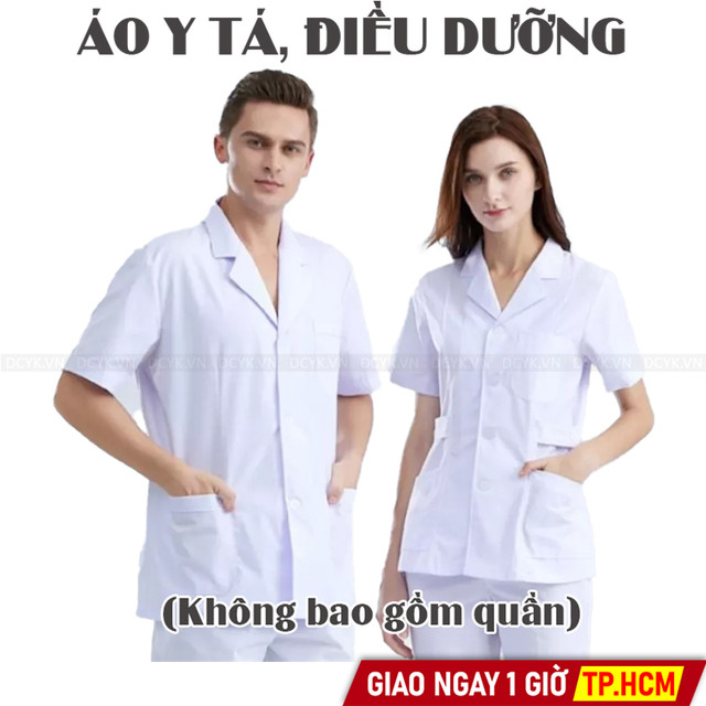 Áo Y Tá, Dược Sĩ, Điều Dưỡng Trắng