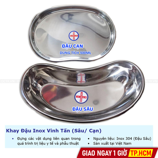 Khay Đậu Inox Vinh Tấn