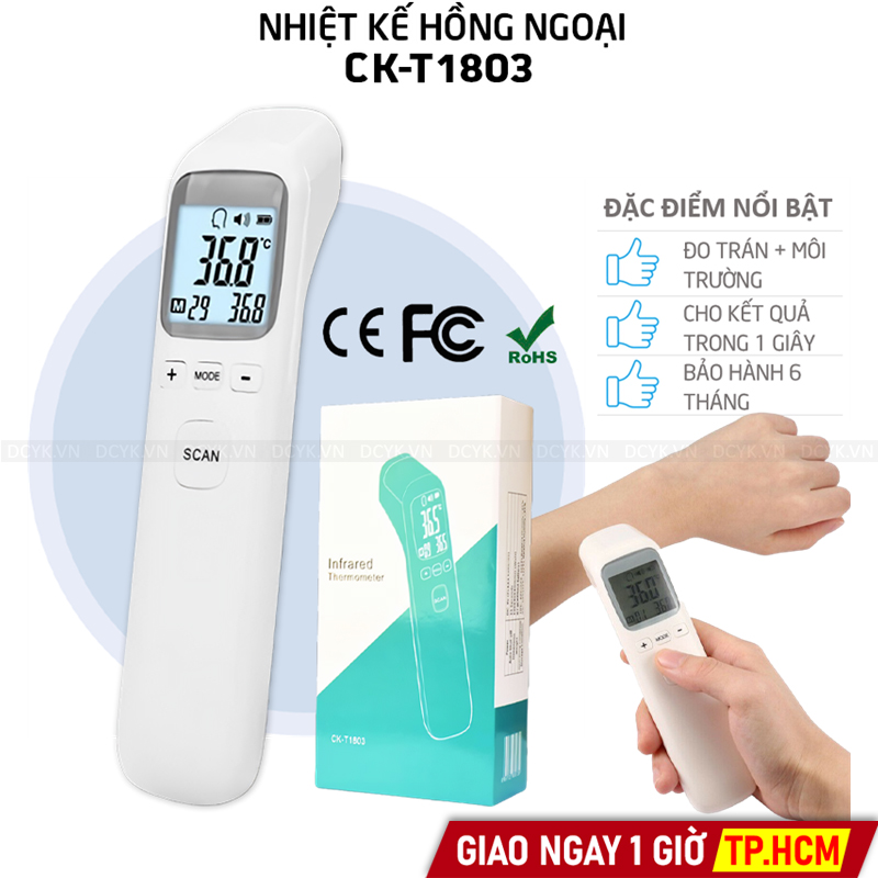 Nhiệt Kế Hồng Ngoại Đo Trán CK-T1803