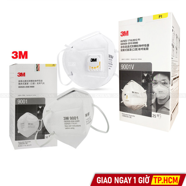 Khẩu Trang 3D 3M 9001/9001V