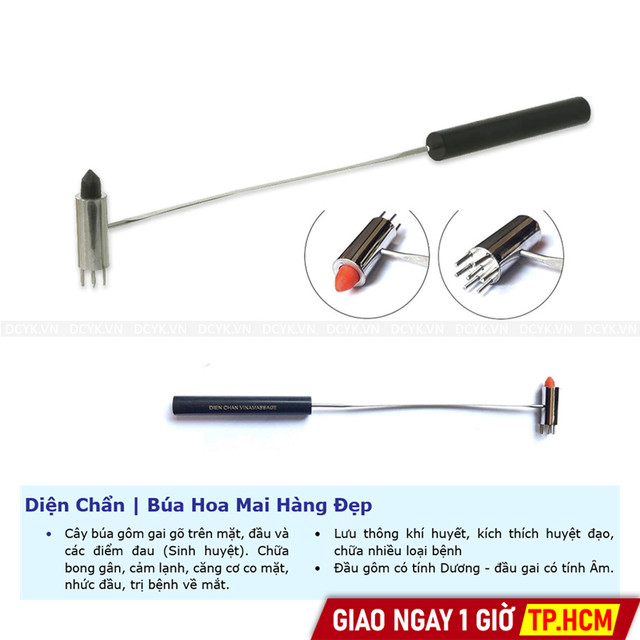 Diện Chẩn | Búa Gôm Gai (Búa Hoa Mai) Hàng Đẹp