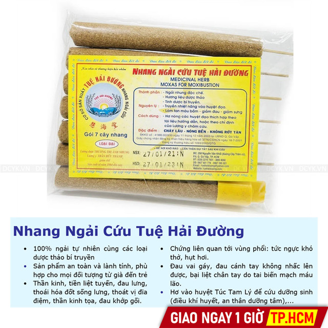 Nhang Ngải Cứu Tuệ Hải Đường