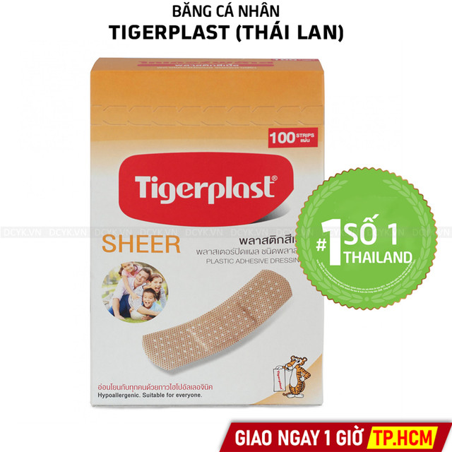 Băng Keo Cá Nhân Tigerplast SHEER