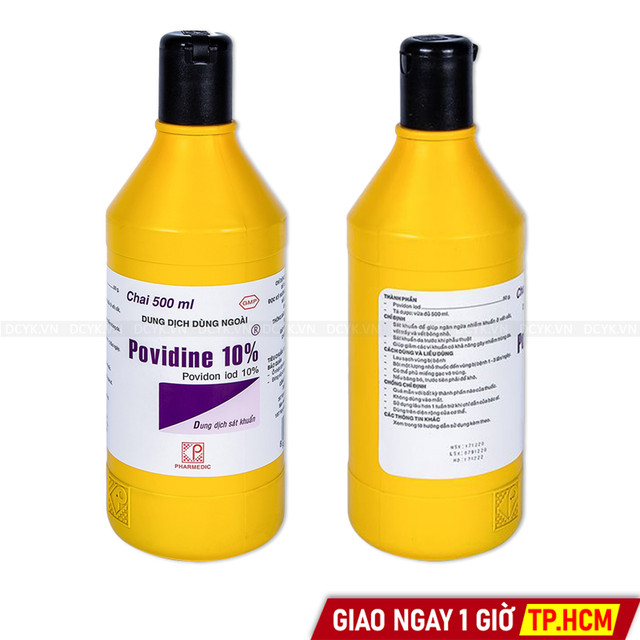Dung Dịch Sát Khuẩn Povidine 10% (Chai Lớn)
