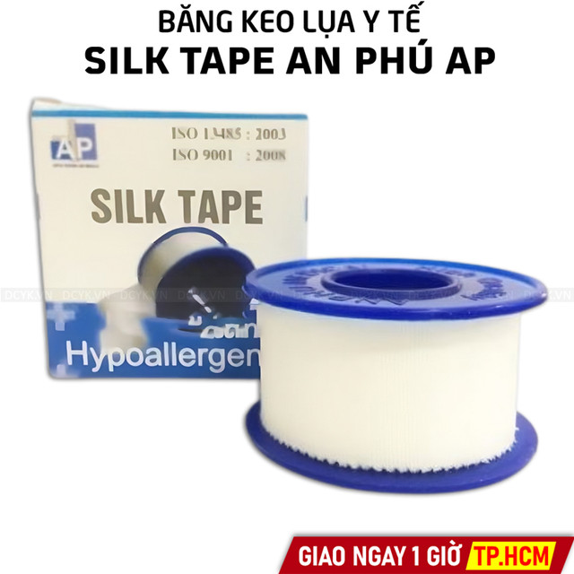 Băng Keo Lụa Y Tế Silk Tape An Phú AP