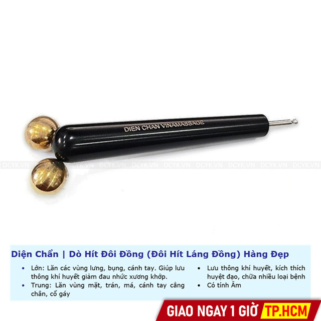 Diện Chẩn | Dò Hít Đôi Đồng (Đôi Hít Láng Đồng) Hàng Đẹp