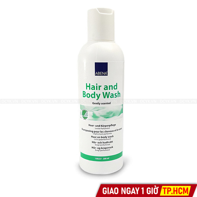 Dầu Gội Và Sữa Tắm Khô (Tắm Gội Khô) Abena