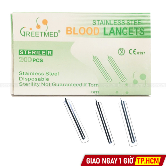 Kim Lấy Máu Sống, Kim Lấy Mụn GreetMed