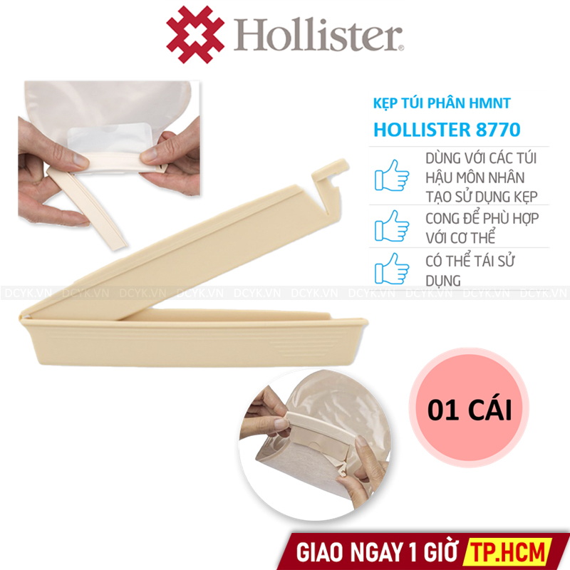 Kẹp Túi Phân Hậu Môn Nhân Tạo Hollister 8770