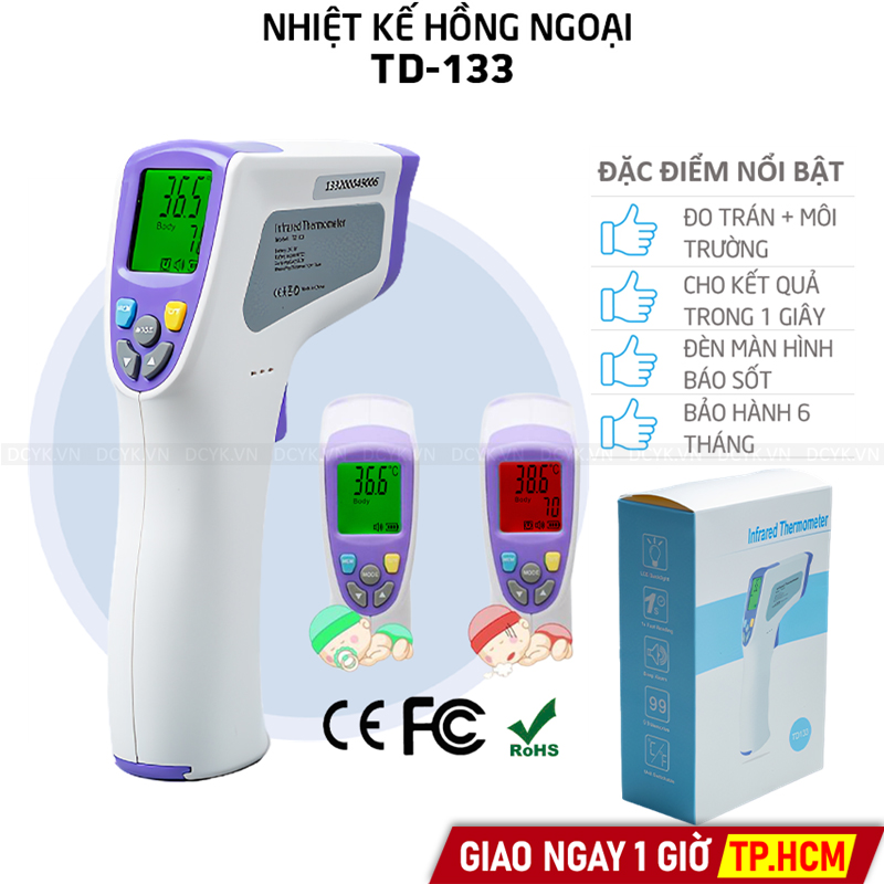 Nhiệt Kế Hồng Ngoại Đo Trán TD-133 (TD133)