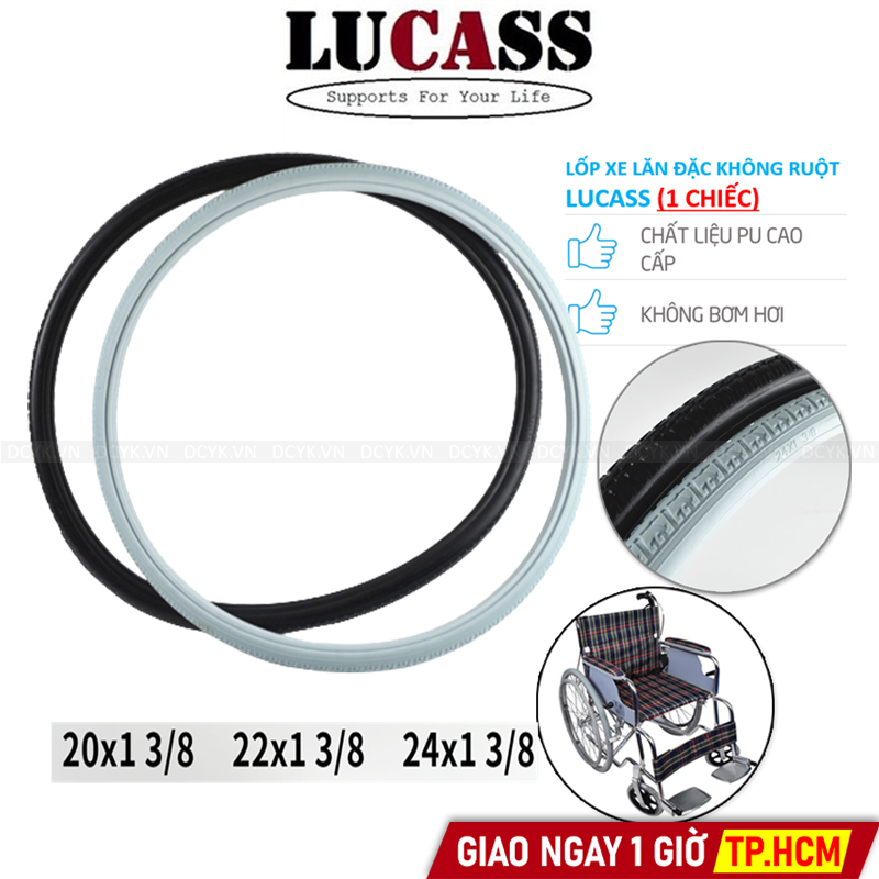 [PHỤ KIỆN] Lốp Xe Lăn Đặc Không Săm (1 Chiếc)