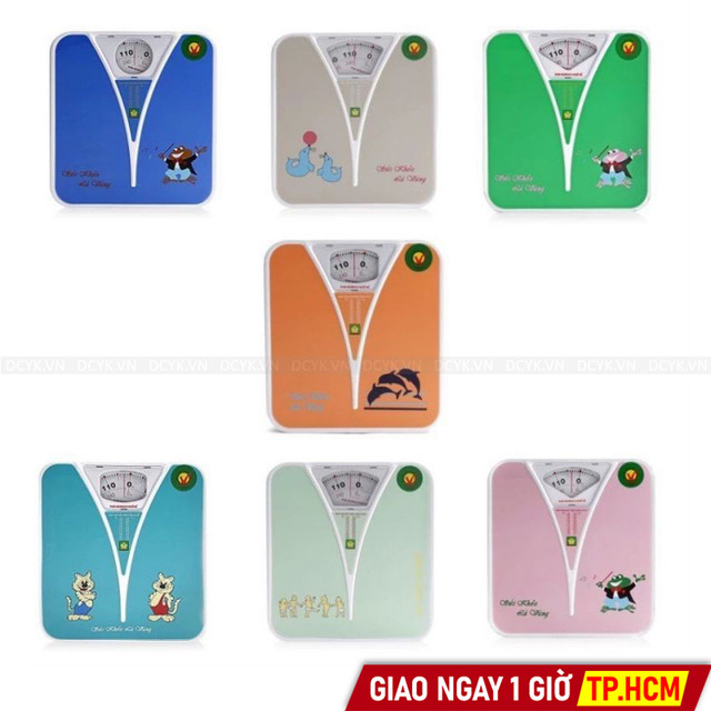 Cân Sức Khoẻ Cơ Học Nhơn Hòa NHHS-120-K5 (120 Kg) (Màu Ngẫu Nhiên)