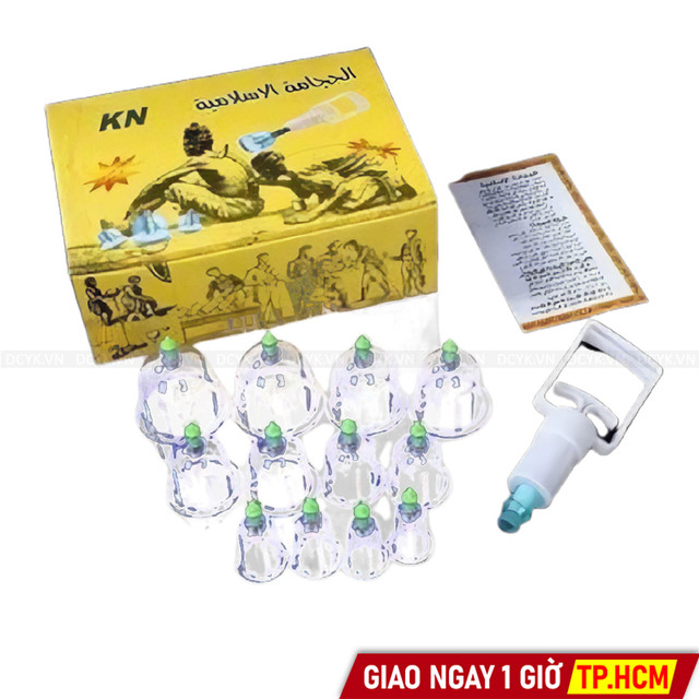 Bộ Giác Hơi Không Dùng Lửa Thái Lan (14 Món Cao Cấp)