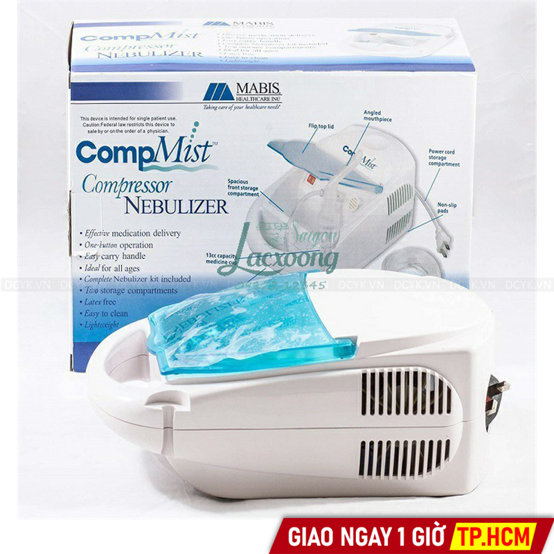 Máy Xông Khí Dung Mũi Họng COMPMIST