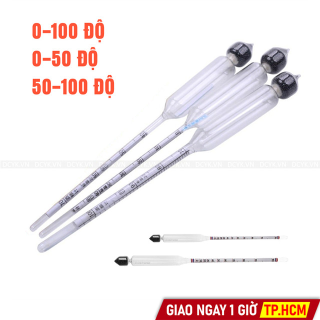 Dụng Cụ Đo Nồng Độ Cồn (Cồn Kế, Tửu Kế) Trung Quốc
