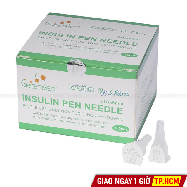 Đầu Kim Chích Tiểu Đường (Kim Bánh Ú) GreetMed 31G