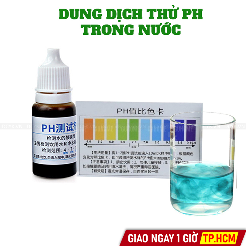 Dung Dịch Thử Độ PH Chất Lỏng