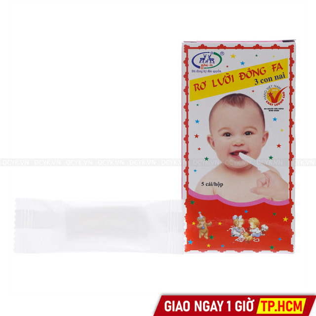 Gạc Rơ Lưỡi Đông Pha (Hộp 5 Miếng)