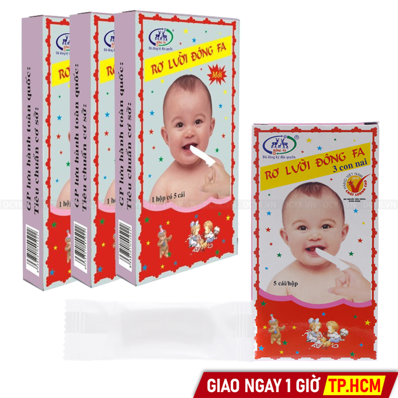 Gạc Rơ Lưỡi Đông Pha (Hộp 5 Miếng)