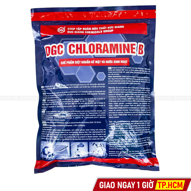 Bột Khử Trùng Diệt Khuẩn Cloramin B DGC Chloramine B