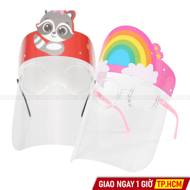 Tấm Chắn Giọt Bắn Việt Nam (Trẻ Em) (Có Gọng)