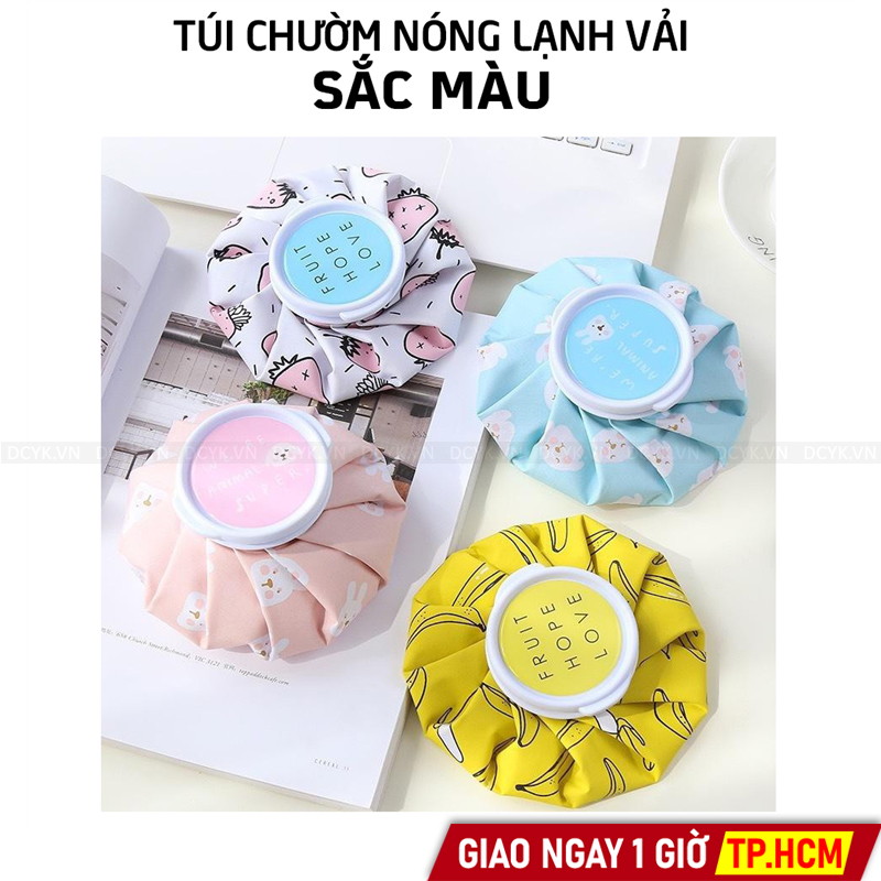 Túi Chườm Nóng Lạnh Vải Sắc Màu