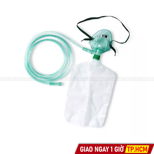 Mặt Nạ Thở Oxy Có Túi GreetMed