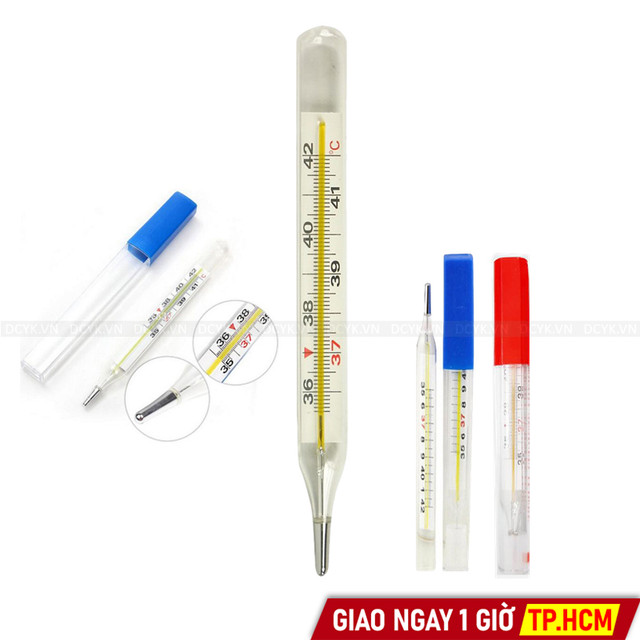 Nhiệt Kế Thủy Ngân Đo Nhiệt Độ Cơ Thể