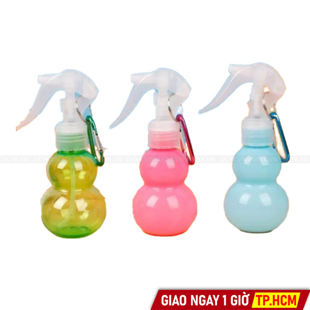 Chai Xịt Khuẩn Phun Sương Mini Mẫu Hồ Lô, Có Móc Treo
