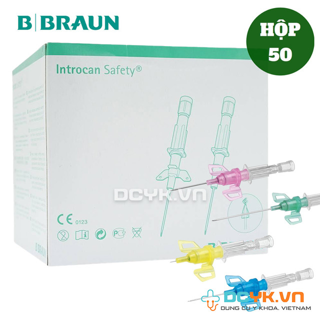 Kim Luồn Tĩnh Mạch Kín B.Braun (BRAUN) Introcan Safety 3