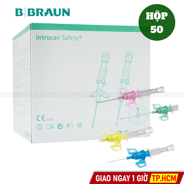 Kim Luồn Tĩnh Mạch Kín B.Braun (BRAUN) Introcan Safety 3