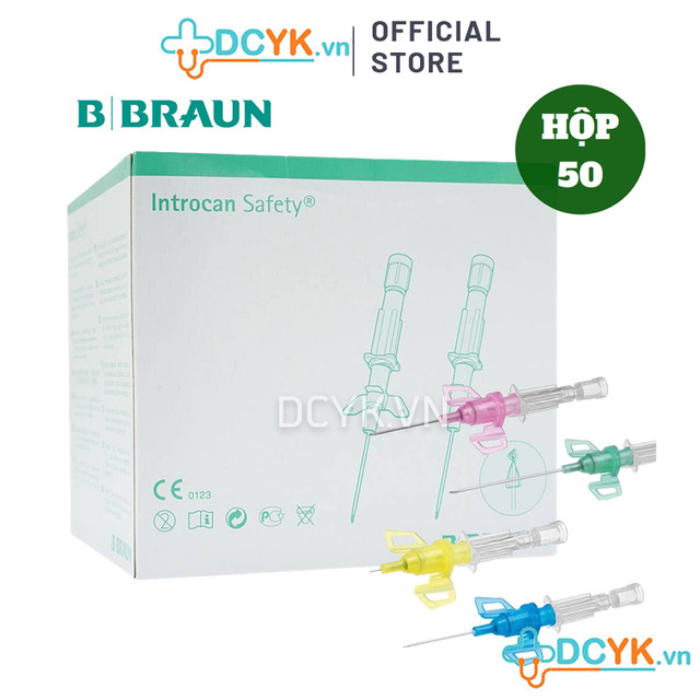 Kim Luồn Tĩnh Mạch Kín B.Braun (BRAUN) Introcan Safety 3