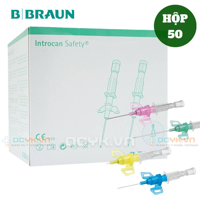 Kim Luồn Tĩnh Mạch Kín B.Braun (BRAUN) Introcan Safety 3