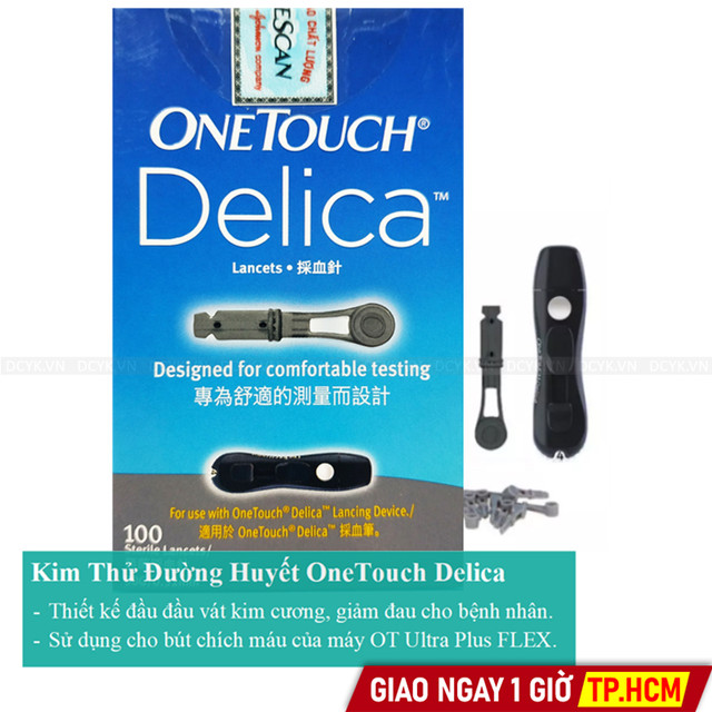 Kim Thử Đường Huyết OneTouch Delica