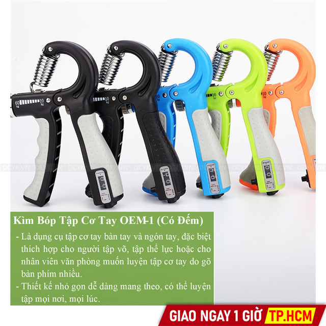 Kìm Bóp Tập Cơ Tay OEM-1 (Có Đếm)