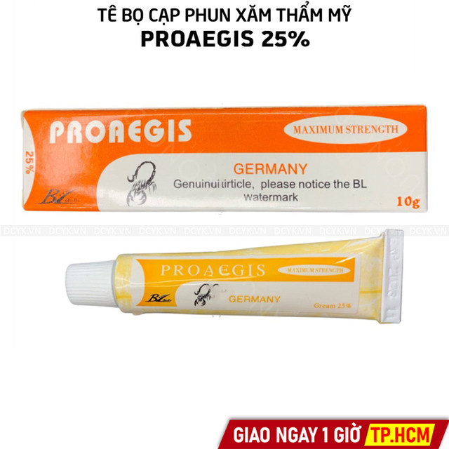 Tê Bọ Cạp Phun Xăm Thẩm Mỹ Proaegis 25%