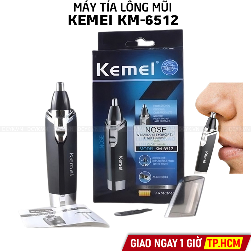 Máy Tỉa Lông Mũi Kemei KM-6512