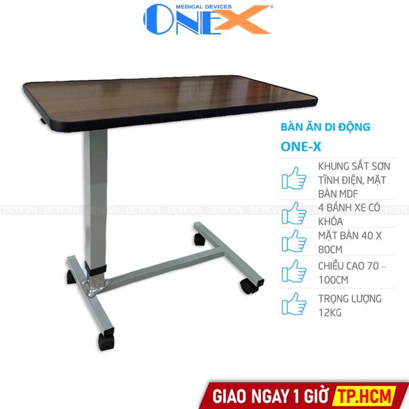 Bàn Ăn Di Động Có Bánh Xe One-X