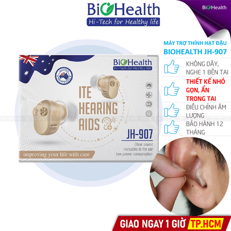 Máy Trợ Thính Hạt Đậu BioHealth JH-907 (JH907)
