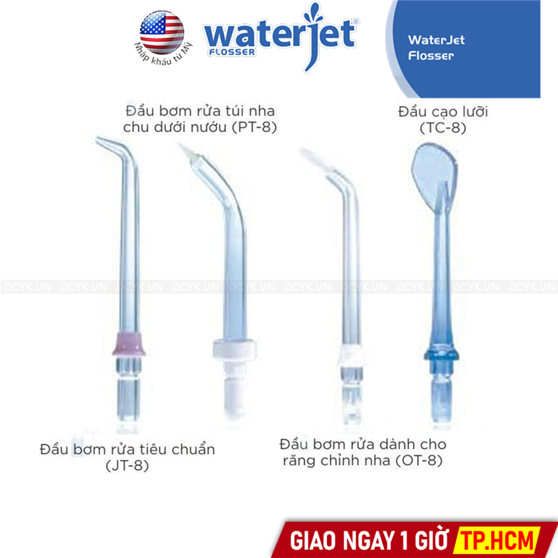 [PHỤ KIỆN] Đầu Tăm Máy Tăm Nước Waterjet Ultra, Classic, Nano