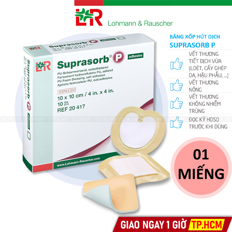 Băng Xốp Hút Dịch Suprasorb P