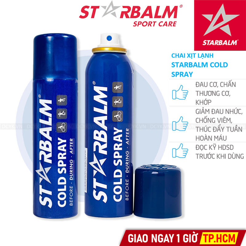 Chai Xịt Lạnh Starbalm Cold Spray (Hà Lan)