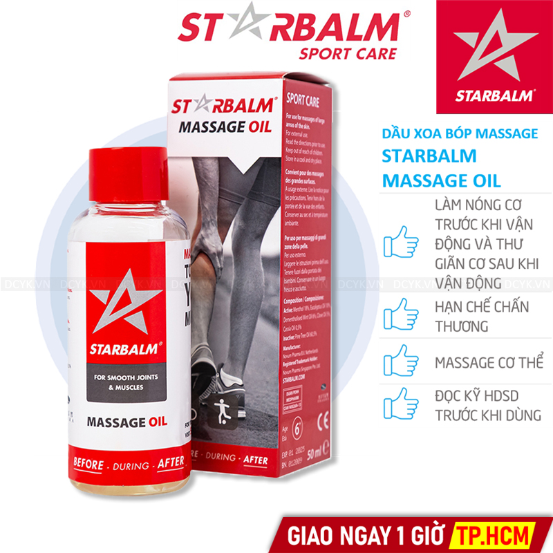 Dầu Xoa Bóp Starbalm Massage Oil